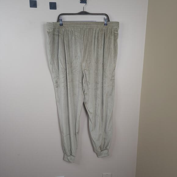SKIMS VELOUR JOGGER FLEECE PANTS IN GOLD SIZE 4X - Picture 5 of 6